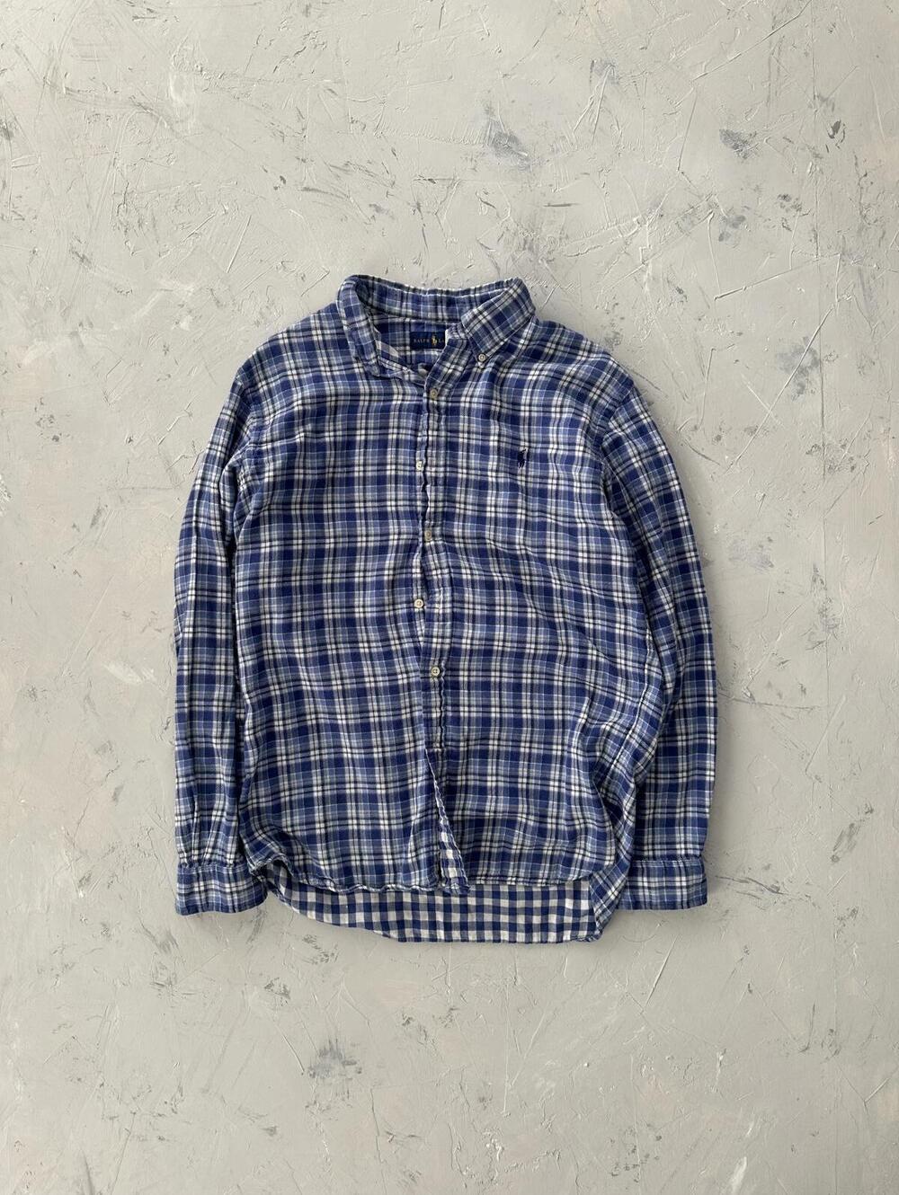 Polo Ralph Lauren Flannel Cotton button up shirt